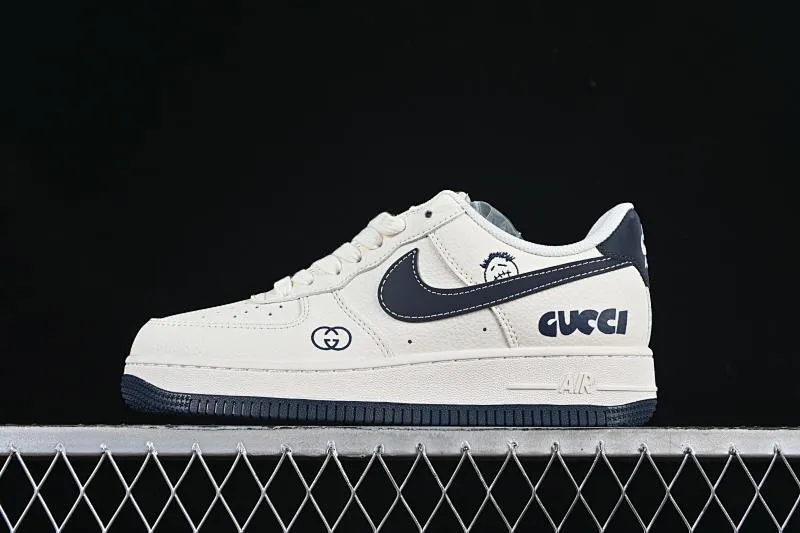 All categories Nk Air Force 1 Air Force series Nk Air Force 1 Low Air Force low-top Nike Air Force 1'07 Low Gucci co-branded Ghostface beige Air Force 1 low-top casual sneakers QW5836-006